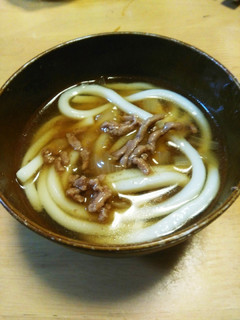 ひき肉と玉ねぎのあんかけうどん-レシピのメイン写真