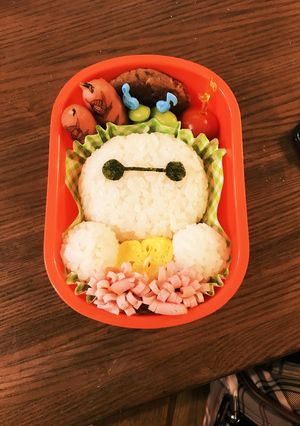 幼稚園お弁当 ベイマックス キャラ弁-レシピのメイン写真