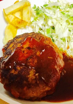 ぱぱも子供も大好き★基本のハンバーグ★-レシピのメイン写真