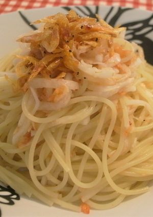 サクラエビと大根のパスタ-レシピのメイン写真