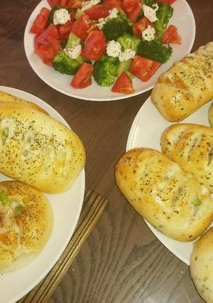 ふわっふわ枝豆ゴマパン&胡椒パン-レシピのメイン写真