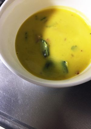 かぼちゃとベーコンのクリームスープ-レシピのメイン写真