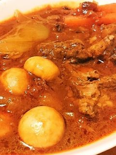 ワイン煮の素で簡単ビーフシチュー風-レシピのメイン写真