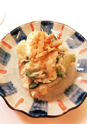 めんつなかんかんとチーズのポテトサラダ-レシピのメイン写真