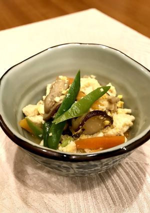 ご飯にかけても美味しい炒り豆腐-レシピのメイン写真