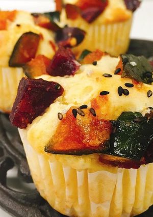 計量簡単♪毎日食べたいおからマフィン-レシピのメイン写真