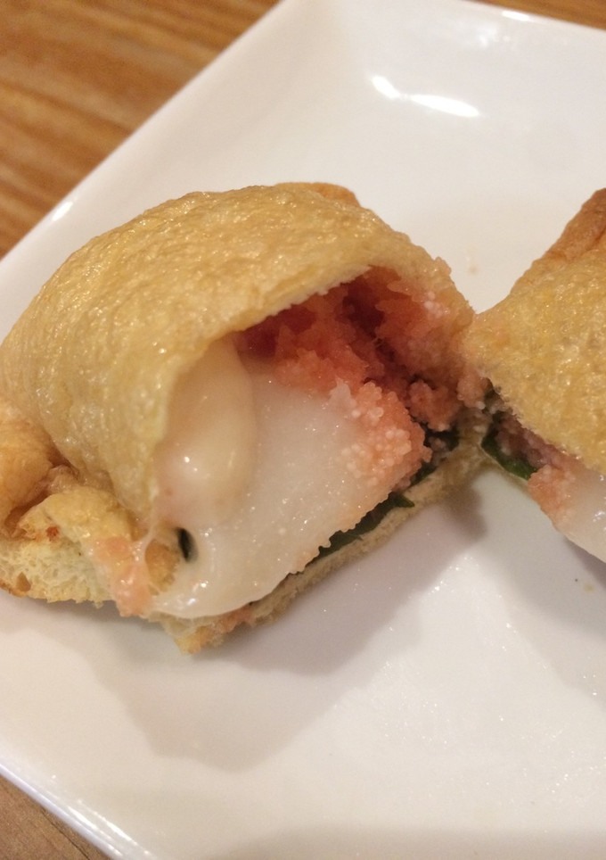 薄揚げの包み焼き♡明太もちチーズ-レシピのメイン写真