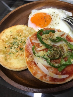 ピザトースト-レシピのメイン写真