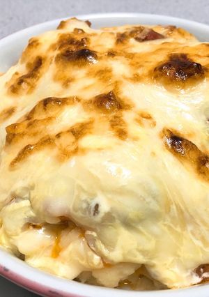 マッシュポテトのミートソースグラタン-レシピのメイン写真