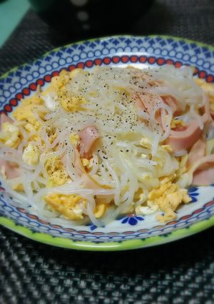 ヘルシー好きのしらたきチャンプル♪-レシピのメイン写真