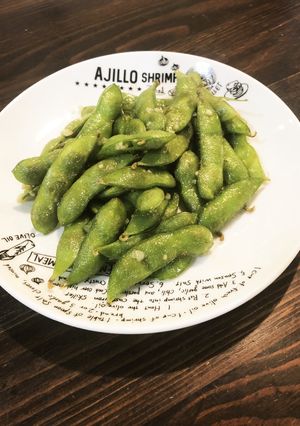 枝豆のガーリックオリーブオイル炒め-レシピのメイン写真
