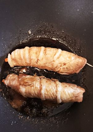 人参、子大豆もやし、チーズの肉巻き-レシピのメイン写真