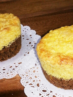 卵1個♡オレンジとココアのおからケーキ♪-レシピのメイン写真
