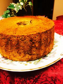 chi-e-ruバナナ&チョコレートシフォンケーキ バナナとチョコチップのシフォンケーキ by チャコmama