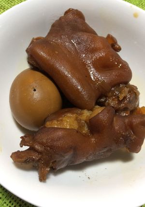 豚足でアジアン風角煮-レシピのメイン写真