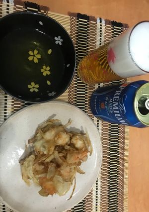 簡単!手抜き!かき揚げ-レシピのメイン写真