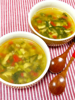 風邪に!からだにやさしい野菜スープ-レシピのメイン写真