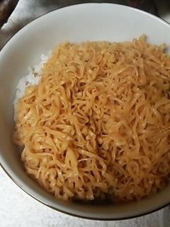 お手軽!チキンラーメン丼-レシピのメイン写真