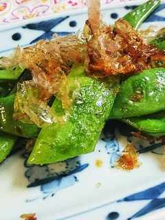 簡単おかず☆ジャンボいんげんのおかか炒め-レシピのメイン写真