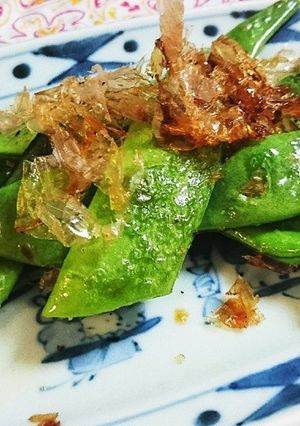 簡単おかず☆ジャンボいんげんのおかか炒め-レシピのメイン写真