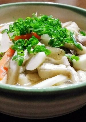 【讃岐の郷土料理】基本のしっぽくうどん-レシピのメイン写真