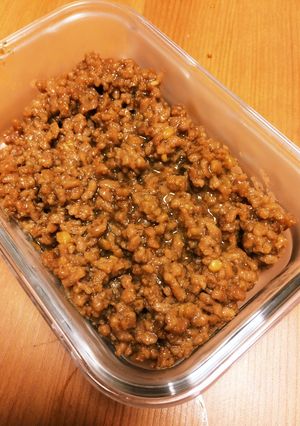【鹿児島】黒豚味噌そぼろ【作り置き】-レシピのメイン写真