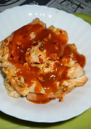 サーモンのアラの焼き鮭＋タイムでタパス-レシピのメイン写真