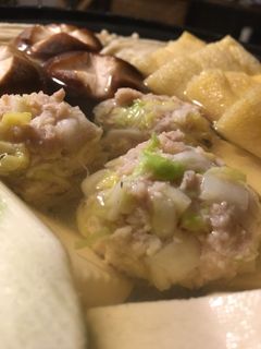 シャキシャキ♡白菜鶏だんご鍋-レシピのメイン写真