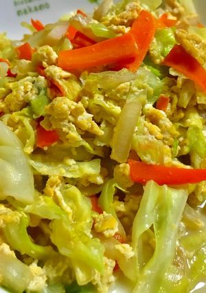 豆腐×卵×野菜の家庭味チャンプルー！-レシピのメイン写真