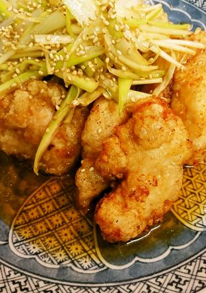 鶏胸肉ネギピリ辛タレ-レシピのメイン写真