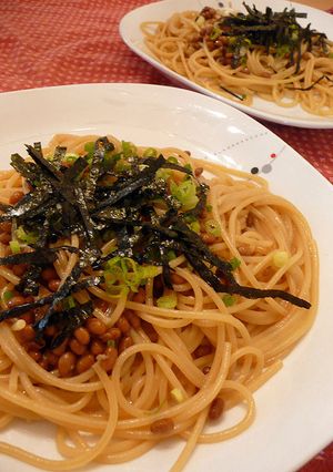 あっという間に、納豆パスタ♪-レシピのメイン写真
