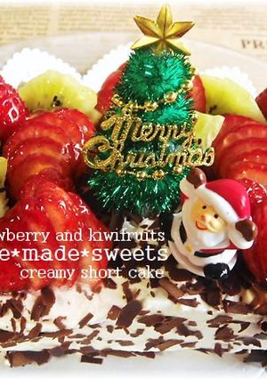 ★苺とキウイのショートケーキ★-レシピのメイン写真