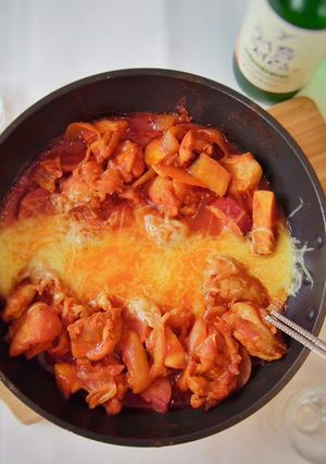 ☆本格チーズタッカルビ☆韓国料理-レシピのメイン写真