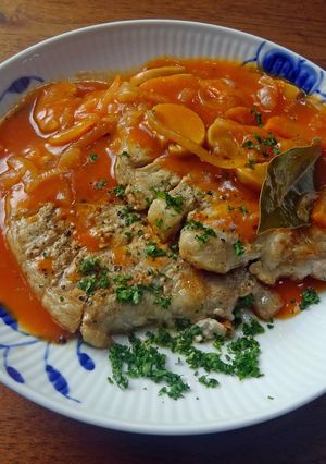ポークケチャップステーキ-レシピのメイン写真