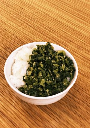 富山のなつかしい味☆大根菜のよごし-レシピのメイン写真