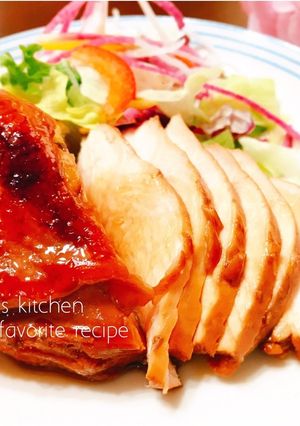 皮まで美味しい◎柔らか鶏胸肉チャーシュー-レシピのメイン写真