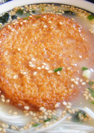 健康法師のインスタントスープdeにゅう麺-レシピのメイン写真