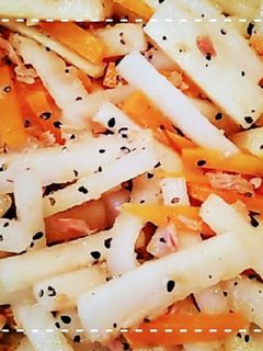 レンジだけで簡単!大根とにんじんのサラダ-レシピのメイン写真