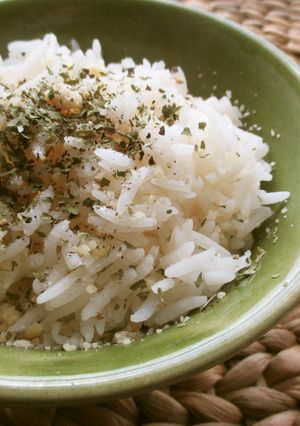 鍋で炊く(•ө•)♡タイ米の鶏だしご飯-レシピのメイン写真