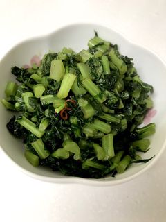 ご飯のおともに☆大根の葉っぱ炒め☆-レシピのメイン写真