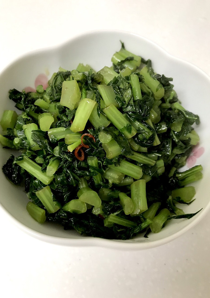 ご飯のおともに☆大根の葉っぱ炒め☆-レシピのメイン写真