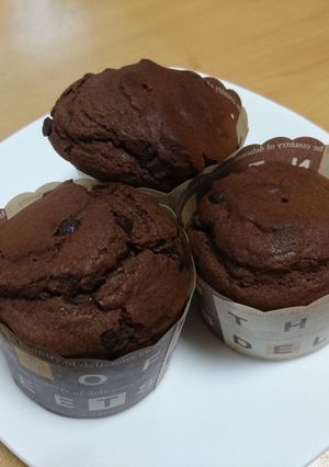 チョコレートマフィン-レシピのメイン写真