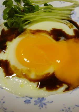 人類を救うトロ—リ目玉焼き-レシピのメイン写真