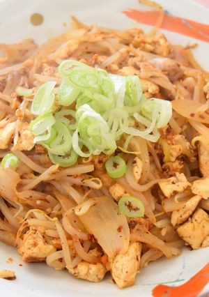 ピーナツバターが決め手★坦々野菜炒め-レシピのメイン写真