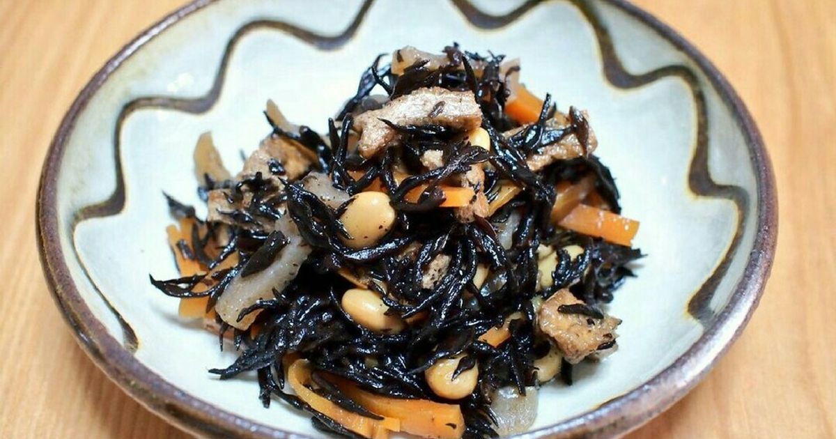 ひじきの煮物 by h13i32maru 【クックパッド】 簡単おいしいみんなの