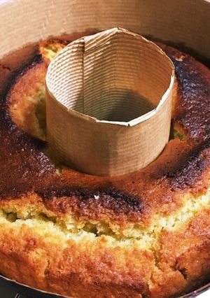 乳卵不使用オレンジジュースケーキ-レシピのメイン写真