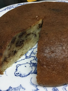 炊飯器で!しっとりチョコバナナケーキ-レシピのメイン写真