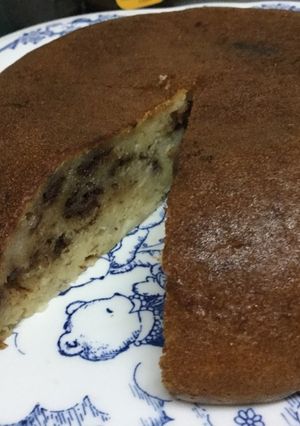 炊飯器で!しっとりチョコバナナケーキ-レシピのメイン写真