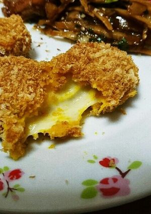 揚げないかぼちゃのチーズコロッケ-レシピのメイン写真