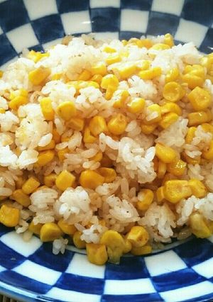 簡単♡お坊っちゃまのバター醤油コーンご飯-レシピのメイン写真